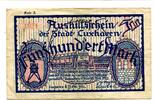 Niedersachsen 500 Mk. Cuxhaven, -