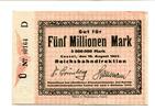 Hessen 5 Mio. Mk. Cassel, -