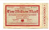 Sachsen 1 Mio. Mk. Dresden, -