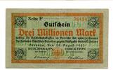 Sachsen 3 Mio. Mk. Dresden, -