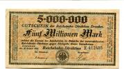 Sachsen 5 Mio. Mk. Dresden, -