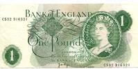 Großbritannien, 1 Pound Error/Fehldruck, -