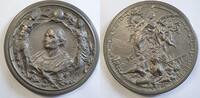 Italien, Weißmetall Medaille Christoph Kolumbus 1443-1506-400 Jahrfeier der Entdeckung Amerikas, -