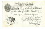 Großbritannien, 10 Pounds Opperation Bernhard, -