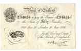 Großbritannien, 50 Pounds Opperation Bernhard, -
