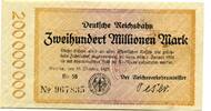 Deutschland 200 Mio. Mk. Berlin,Reichsbahn, -
