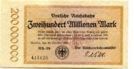 Deutschland 200 Mio. Mk. Berlin,Reichsbahn, -