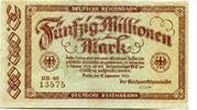 Deutschland 50 Mio. Mk. Berlin,Reichsbahn, -