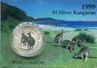 Australien 1 Dollar ~ Silber Kangaroo ~ -