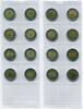 Vatikan 8 x 500 Lire ~ Lot Kursmünzen ~ -