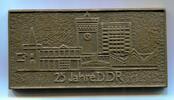 Br-Plakette 1974 DDR/Cottbus, IV.Bezirksmünzausstellung in Cottbus, ss/vz
