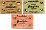 Niederösterreich 10, 20, 50 Heller Ernsthofen, -