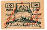 Oberösterreich 10 Heller Heiligenberg, -