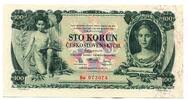 Tschechoslowakei, 100 Korun -