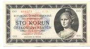 Tschechoslowakei, 100 Korun -