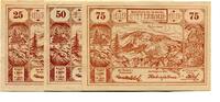 Niederösterreich 25, 50, 75 Heller Mitterbach, -