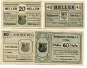 Oberösterreich 20, 40, 60, 80 Heller Schärding, -