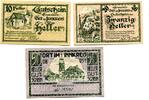 Oberösterreich 10, 20, 50 Heller Ort i.Innkreis, -
