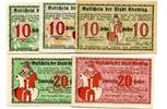Oberösterreich 3x10, 2x20 Heller Eferding, -