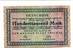 Sachsen 100 T. Mark Zwickau, -