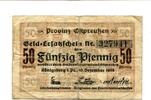 Ostpreußen 50 Pfg. Königsberg i.Pr., -