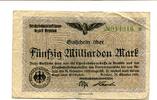 Deutsches Reich 50 Md. Mark Breslau, -