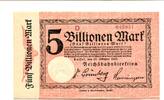 Deutsches Reich 5 Bio. Mark Cassel, -