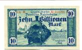 Deutsches Reich 10 Bio. Mark Karlsruhe, -