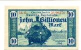 Deutsches Reich 10 Bio. Mark Karlsruhe, -