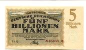 Deutsches Reich 5 Bio. Mark Karlsruhe, -