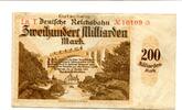 Deutsches Reich 200 Md.. Mark Karlsruhe, -