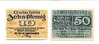 Sachsen 10 Pfg. 50 Pfg. Annaberg, -