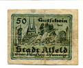 Niedersachsen 50 Pfg. Alfeld, -