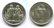 Frankreich, Silber Medaille auf die Gründung der Industrie und Handelsbank -