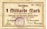 Niedersachsen 1 Md. Mark Clausthal, -