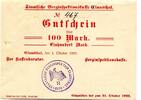 Niedersachsen 100 Mark Clausthal, -