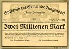 Schleswig-Holstein 2 Mio. Mark Tungendorf, -
