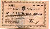 Bayern 5 Mio. Mark Amorbach, -