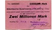 Bayern 2 Mio. Mark Arzberg, -