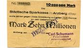 Bayern 10 Mio. Mark Arzberg, -