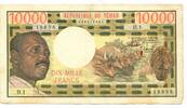 Tschad, 10000 Francs 1971 III-IV