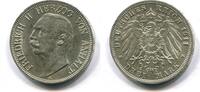 Anhalt, 3 Mark Frierich II.1904-1918, -