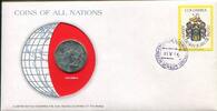 Kolumbien Numisbrief ~ Coins of all Nations ~ -