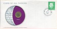Monaco Numisbrief ~ Coins of all Nations ~ -