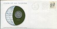 Uruguay Numisbrief ~ Coin of all Nations ~ -