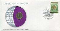 Vatikan Numisbrief ~ Coin of all Nations ~ -