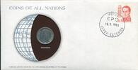 Venezuela Numisbrief ~ Coin of all Nations ~ -