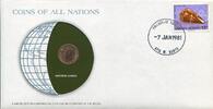 West Samoa Numisbrief ~ Coin of all Nations ~ -