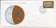 Zypern Numisbrief ~ Coin of all Nations ~ -