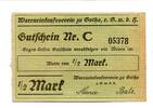 Thüringen 1/2 Mark Gotha, -